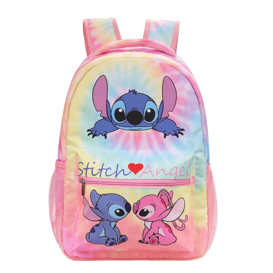 Cartable scolaire Stitch Kawaii pour enfant, idéal rentrée. Sac à dos filles/garçons robuste et stylé.