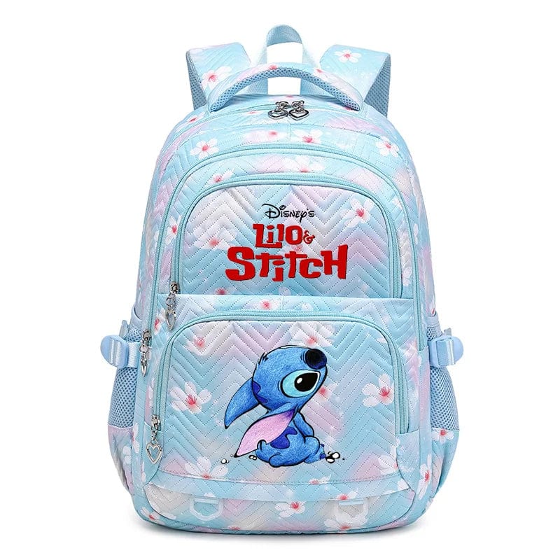 Sac à dos cartable Stitch enfant, robuste, confortable et stylé pour une rentrée réussie à l'école.