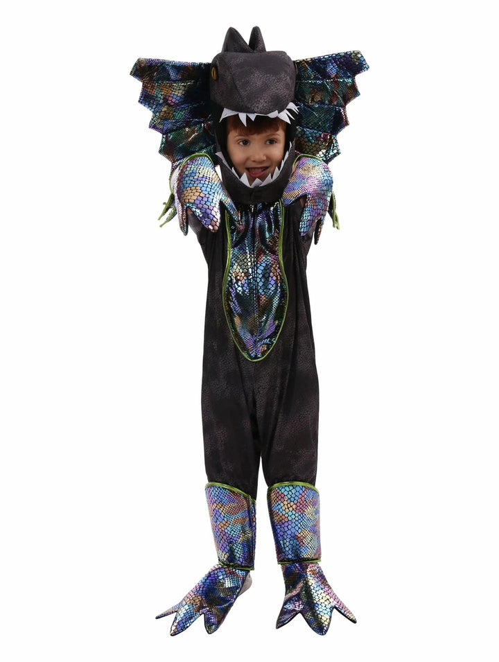 Idée cadeau : déguisement dinosaure pour enfant, parfait pour l'imagination et le jeu de rôle.