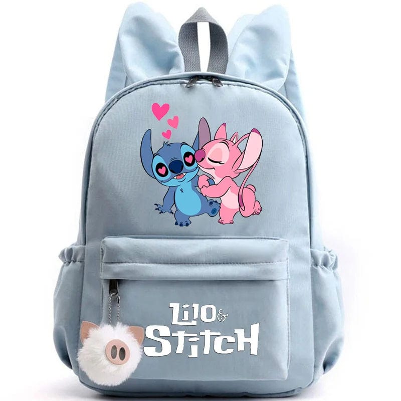 Cartable mignon pour enfant, design ergonomique et porte-clés adorable.