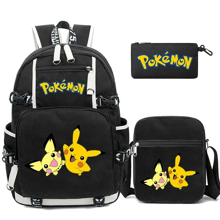 Cadeau idéal : cartable enfant Pokémon Pikachu. Sac scolaire durable, design vibrant.