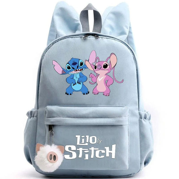 Cartable enfant multifonctionnel, avec porte-clés pour personnaliser son sac.