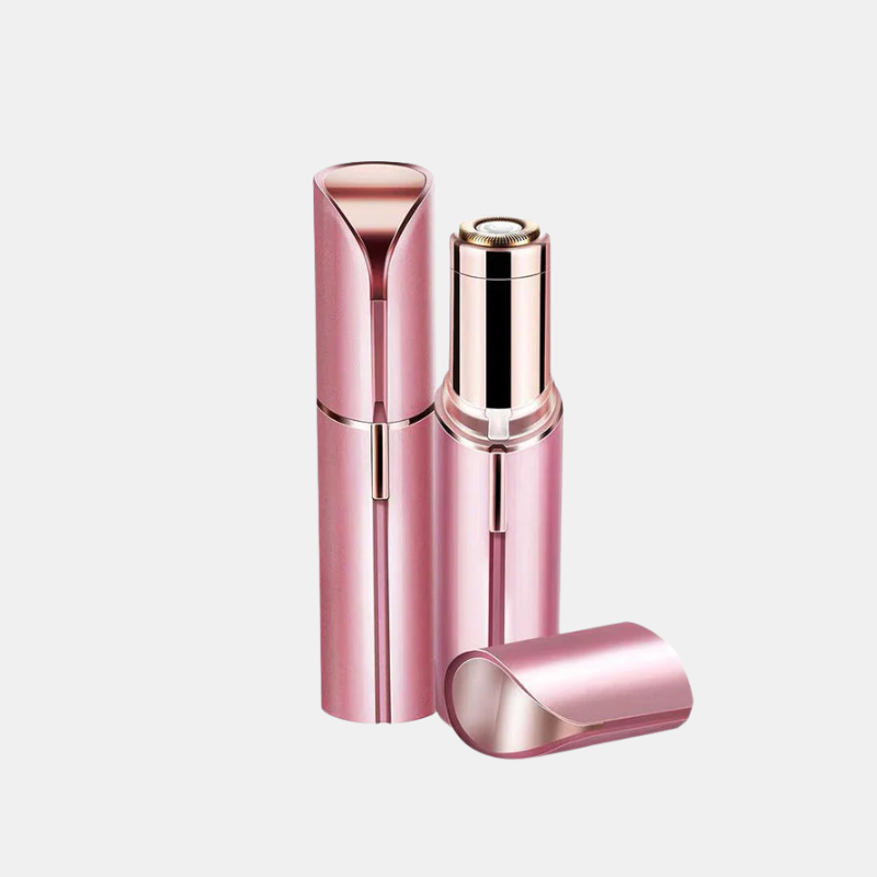Épilateur facial électrique rechargeable pour femme. Épilation indolore et efficace pour une peau douce.