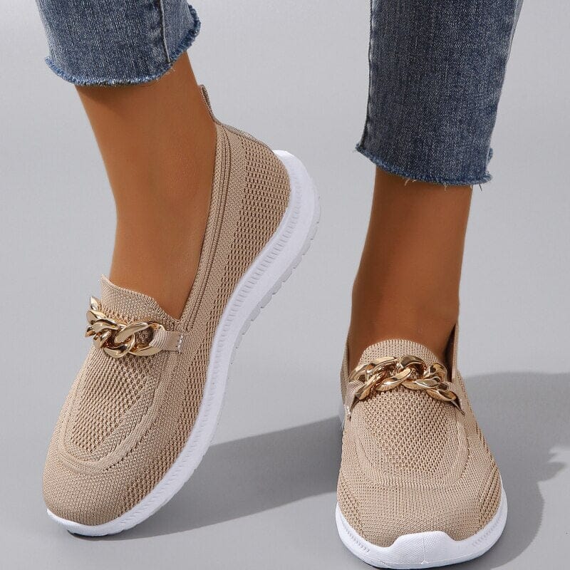 Chaussures orthopédiques respirantes et antidérapantes pour femmes, offrant confort et soutien plantaire.
