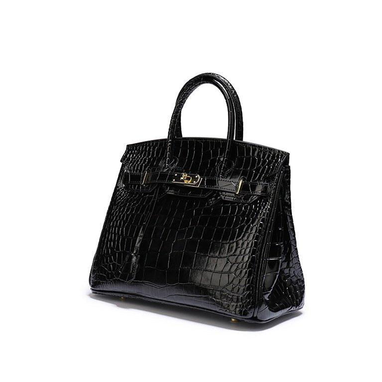 Sac à main femme en cuir, élégant et pratique, avec un espace de rangement intelligent.