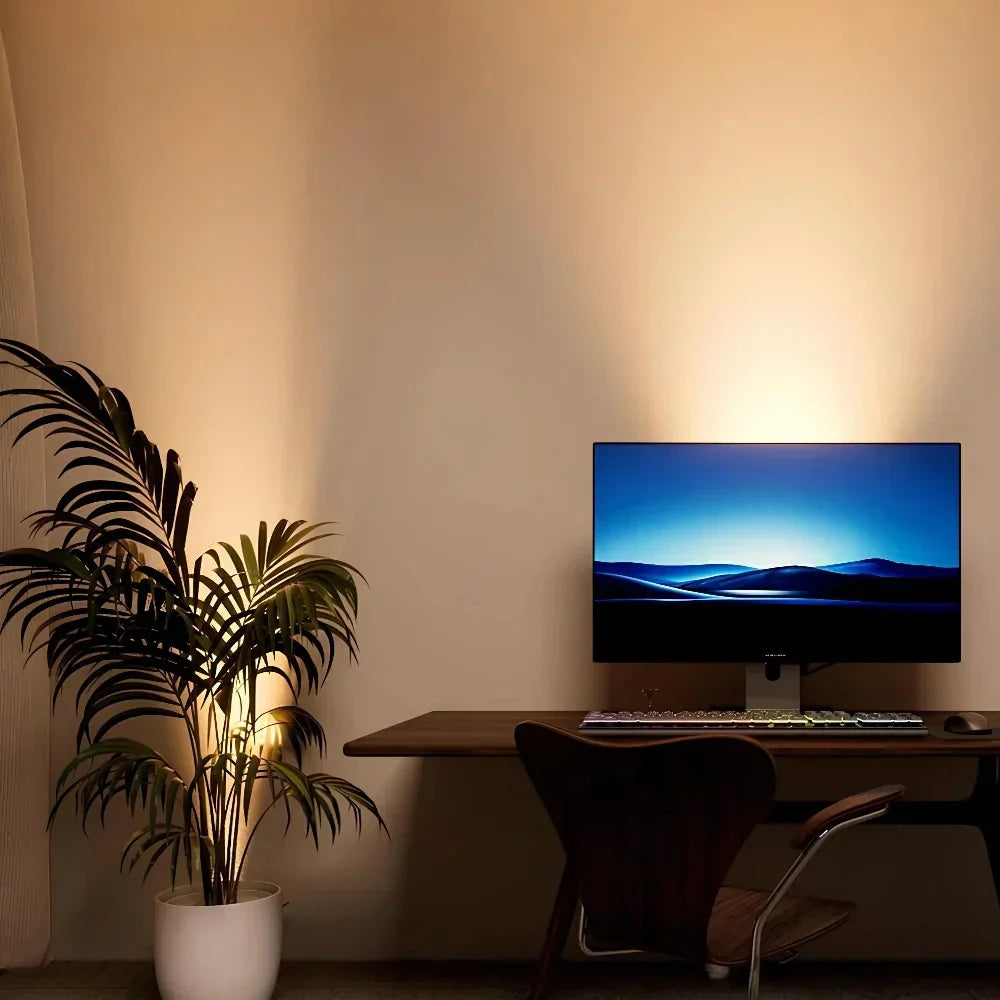 Lampe d'appoint LED LumaSpot sans fil, rechargeable, blanc, idéale pour éclairage intérieur accentué ou décoratif.