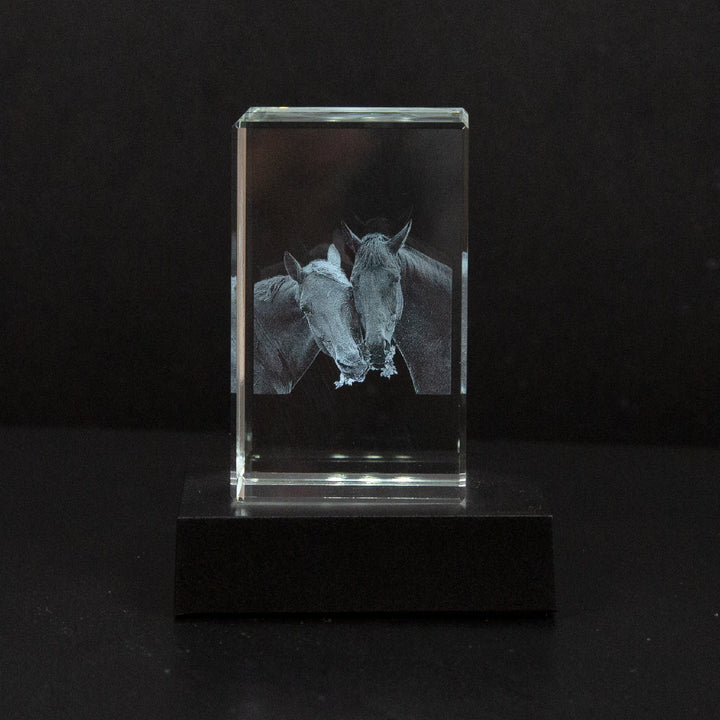 Cadeau spécial: cristal gravé photo personnalisée, un souvenir éternel pour toute occasion mémorable.