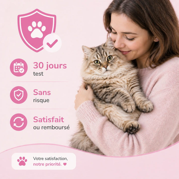 Préservez le pelage de votre chat avec cette tondeuse silencieuse, idéale pour les poils longs et épais.