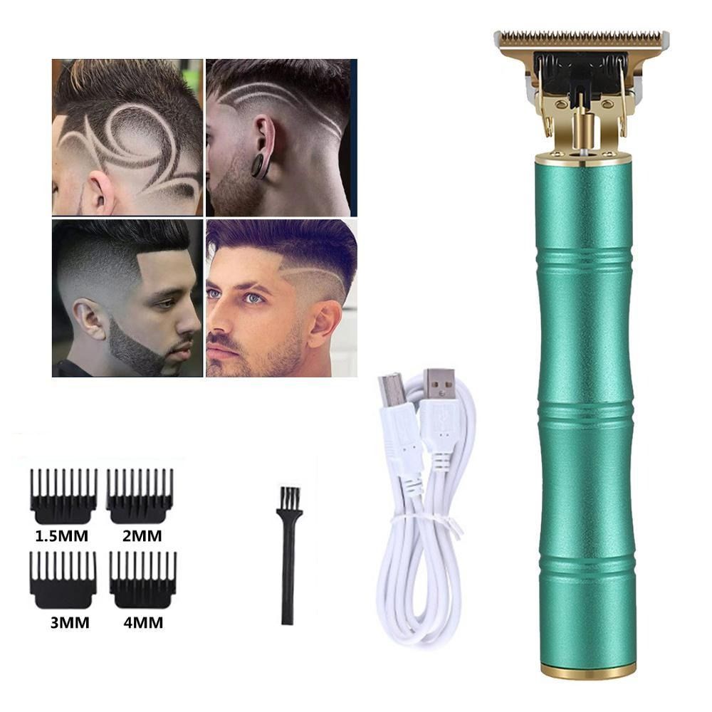 Tondeuse sans fil pour cheveux et barbe, ergonomique. Permet une coupe facile et un rasage de précision.