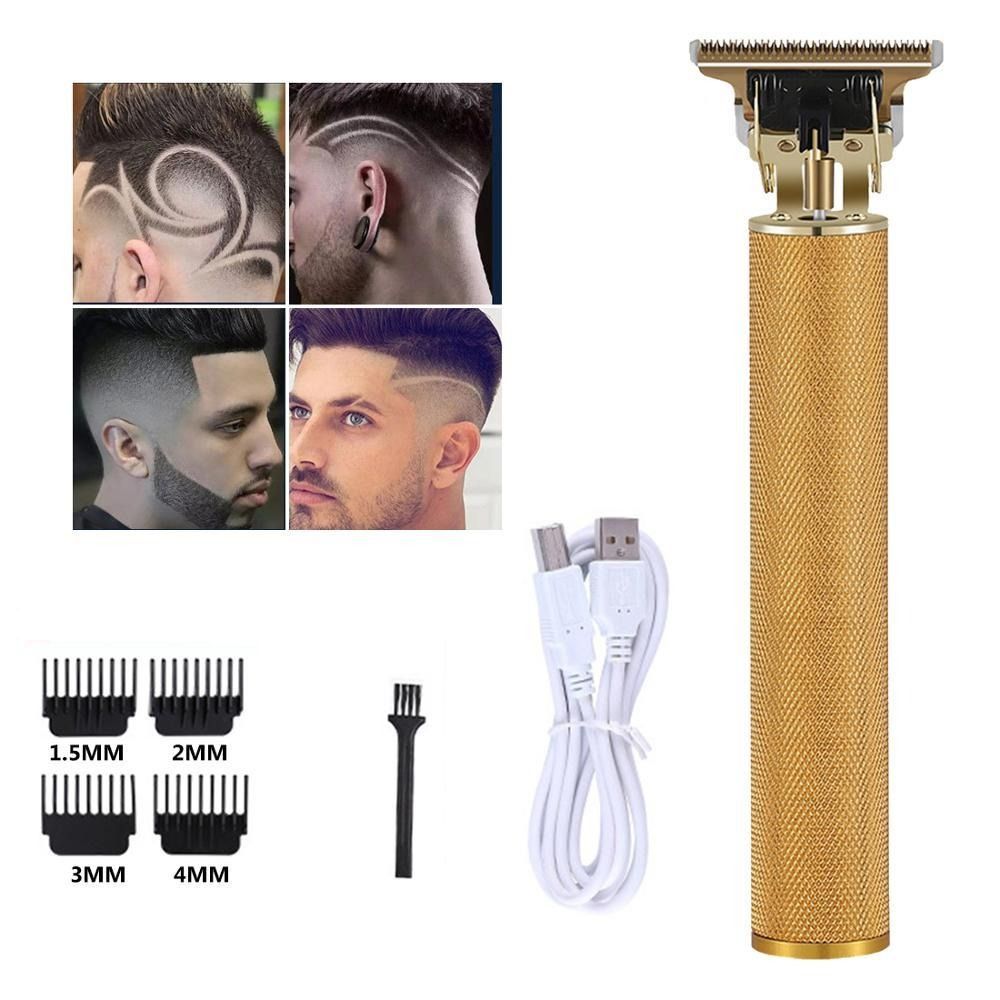 Tondeuse cheveux professionnelle noire, design élégant. Outil essentiel pour grooming et coupe rapide.