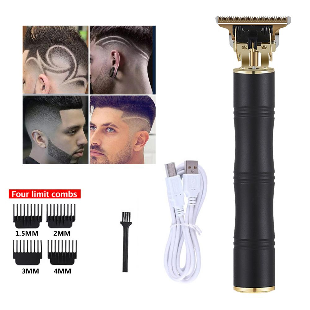 Lames de précision en acier inoxydable de la tondeuse cheveux/barbe pro. Coupe nette pour rasage parfait.