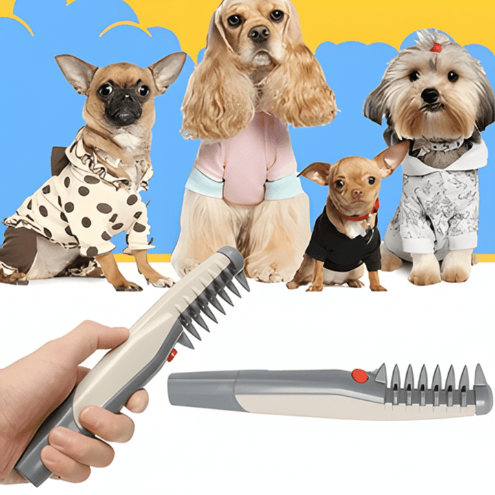 Obtenez un pelage impeccable avec cette tondeuse douce pour animaux, idéale pour chats et chiens.