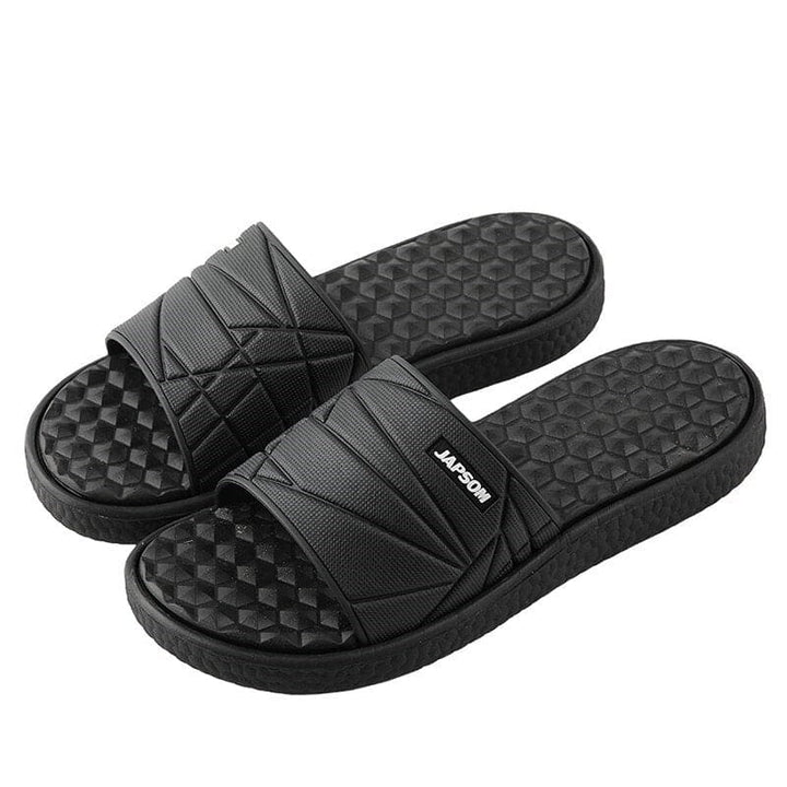 Chaussures de soutien pour hommes, ces tongs orthopédiques réduisent la douleur et augmentent le confort des pieds.