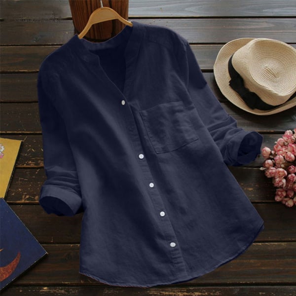Top femme fluide et ample, confortable pour le printemps et l'été, parfait pour un style décontracté chic.