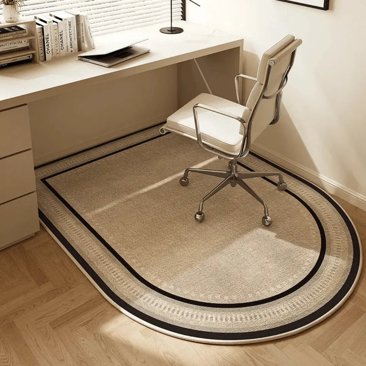 Tapis de protection sol pour chaise de bureau, assure glisse fluide et confort au travail.