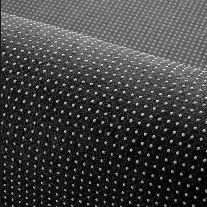 Tapis PVC antidérapant transparent pour chaise de bureau, protège le sol des rayures et de l'usure.