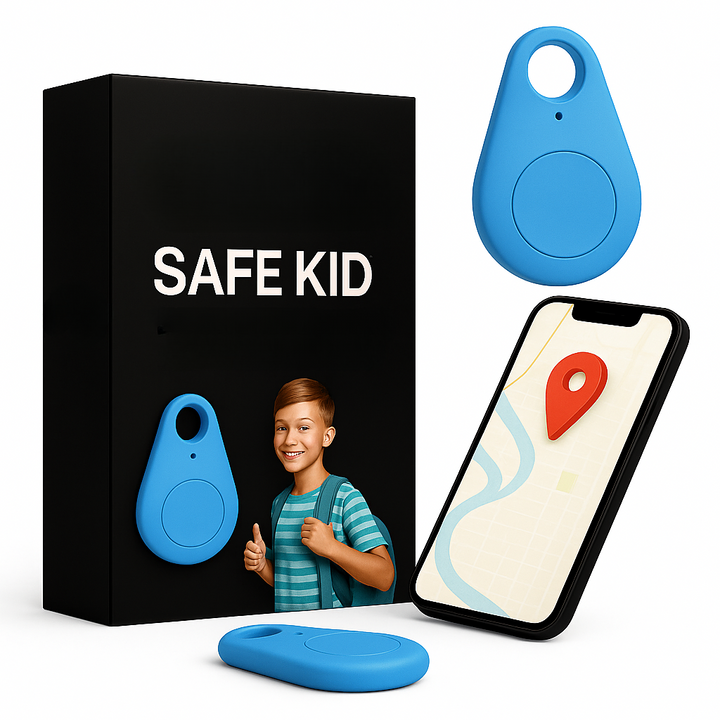 Dispositif de suivi GPS compact pour enfant, idéal pour la localisation et la protection en temps réel.