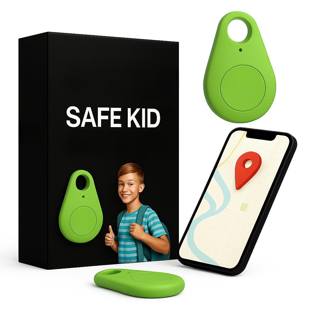Interface de l'application montrant le suivi GPS en temps réel, assurant la sécurité des enfants.