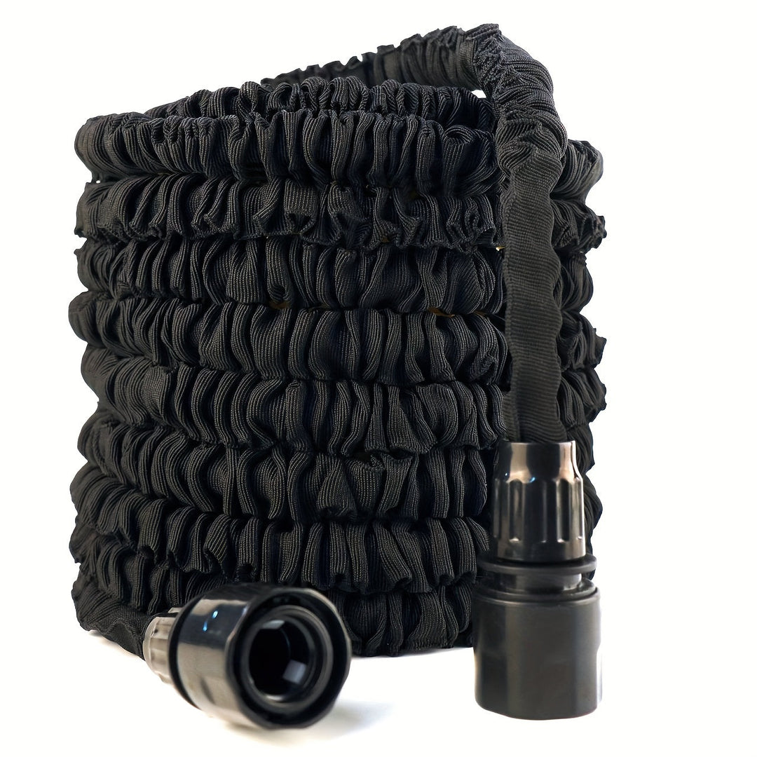 Tuyau d'arrosage haute pression extensible, facile à manipuler, sans nœuds pour un arrosage efficace.