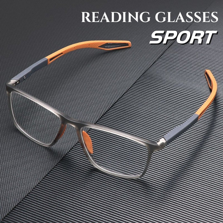 Lunettes de lecture élégantes avec verres multifocaux, légères et modernes, adaptées aux deux sexes.