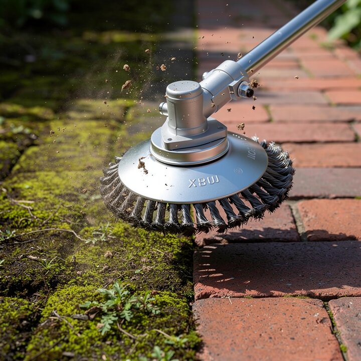 Lame de tondeuse universelle pour désherbage efficace du gazon et entretien facile du jardin.