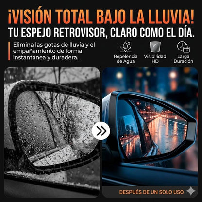 Limpiador Potente de Cristales para Coche y Parabrisas