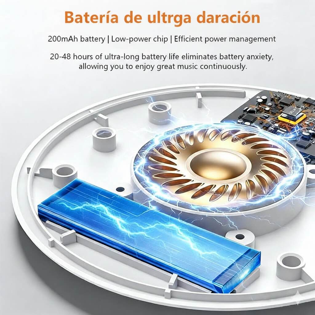 “ALTAVOZ DE ALMOHADA BLUETOOTH 6.0 – SONIDO SUAVE PARA DORMIR.”