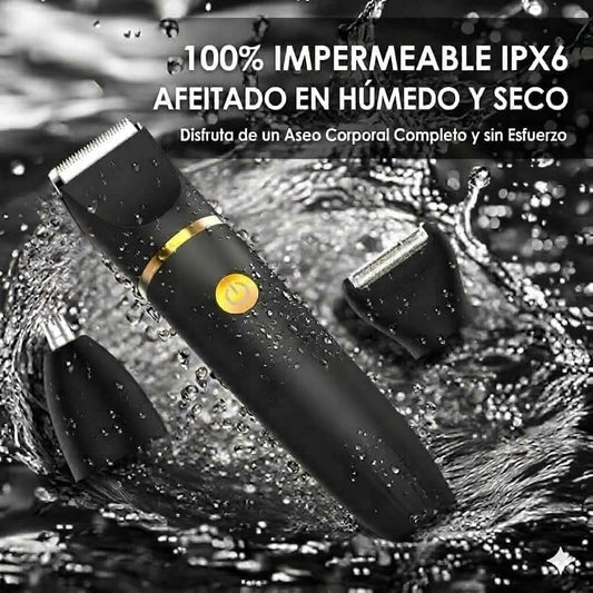 TrimPro 3-en-1 – Afeitadora Corporal de Precisión para Hombre