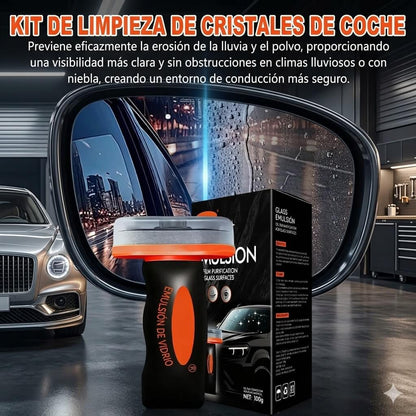 Limpiador Potente de Cristales para Coche y Parabrisas