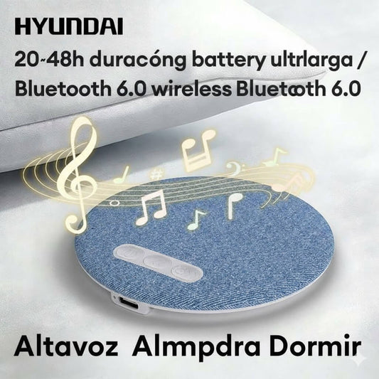 “ALTAVOZ DE ALMOHADA BLUETOOTH 6.0 – SONIDO SUAVE PARA DORMIR.”