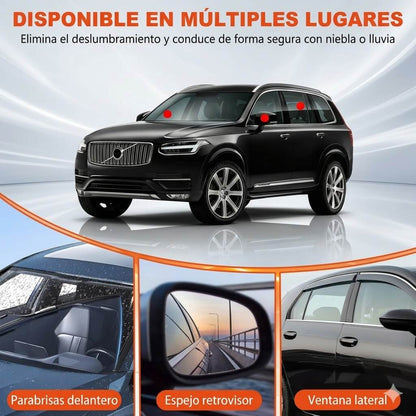 Limpiador Potente de Cristales para Coche y Parabrisas