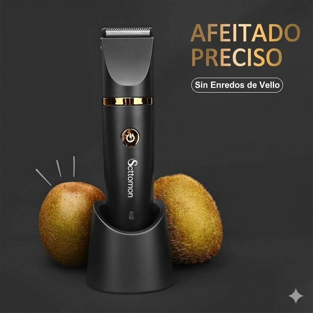 TrimPro 3-en-1 – Afeitadora Corporal de Precisión para Hombre