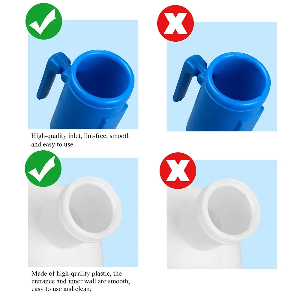Urinal portable homme, parfait pour camping, randonnée. Offre autonomie et hygiène en extérieur ou voyage.