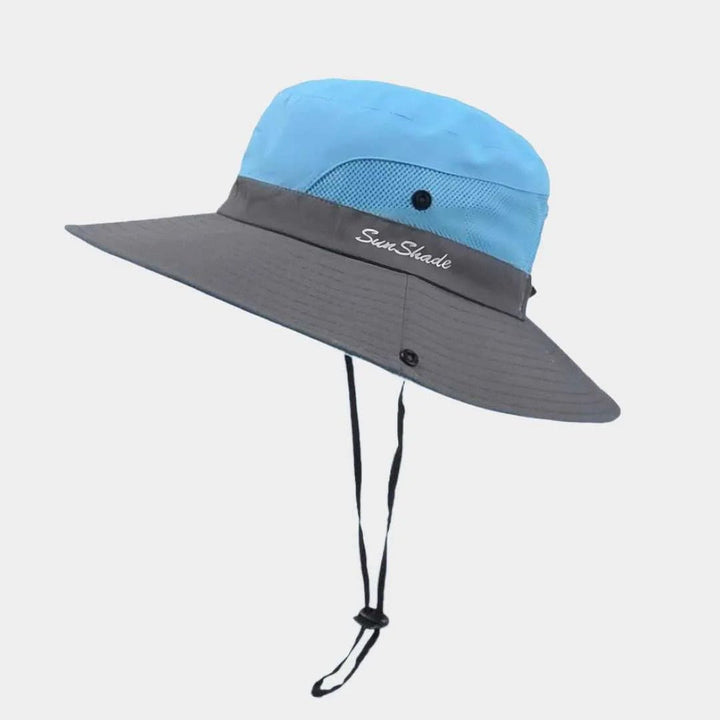 Chapeau large bord femme, anti-UV, idéal pour le soleil, la plage et le jardin.