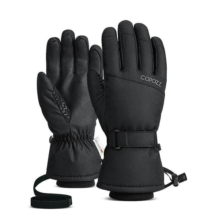 Paire de gants hiver unisexes ultralégers pour une protection efficace contre le froid en randonnée.