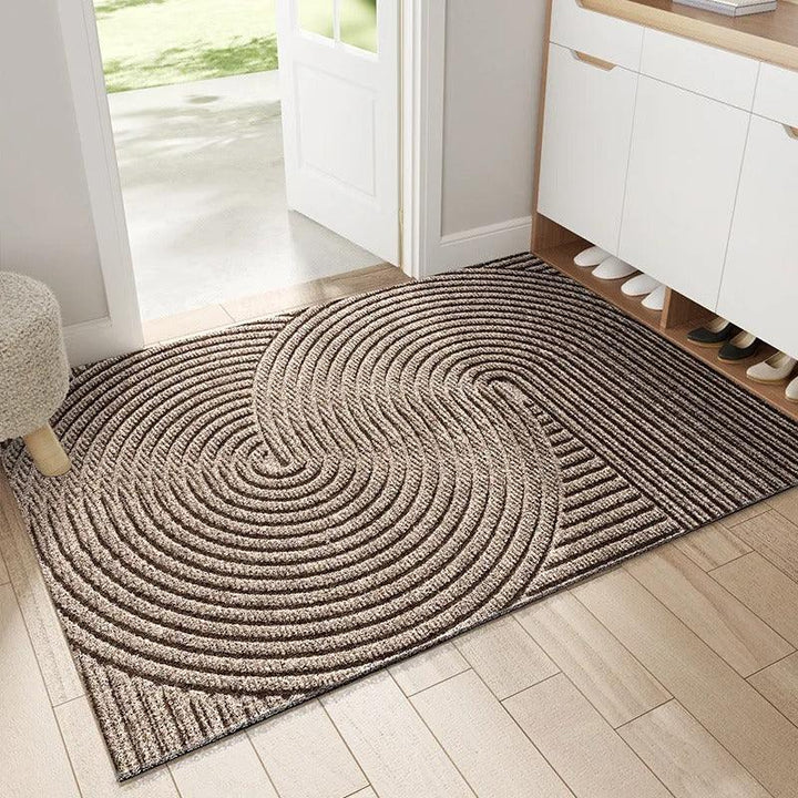 Tapis durable et facile à nettoyer, idéal comme paillasson d'entrée ou pour la salle de bain.