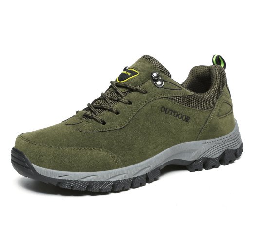 Chaussures de trail TrailGuard pour hommes, offrant stabilité et adhérence supérieure pour le sport.