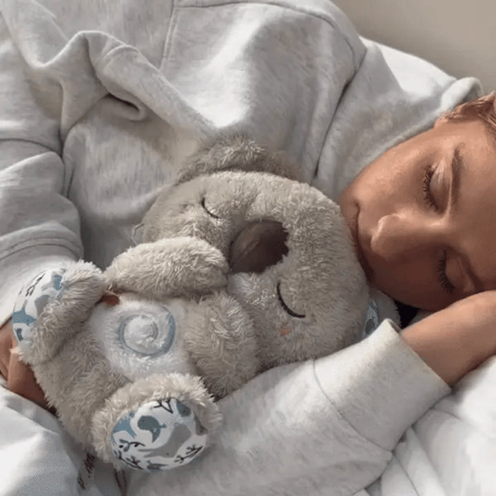 Adorabveilleuse koala peluche, compagne réconfortante pour la nuit des enfants et bébés, idéale cadeau chambre.