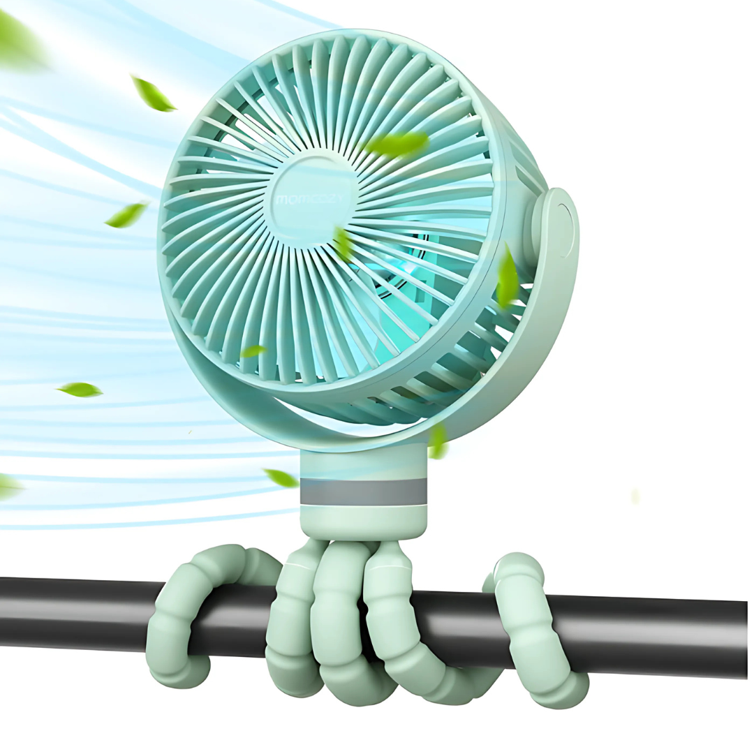 Ventilateur portable USB rechargeable, compact et puissant pour un rafraîchissement estival partout. (89)