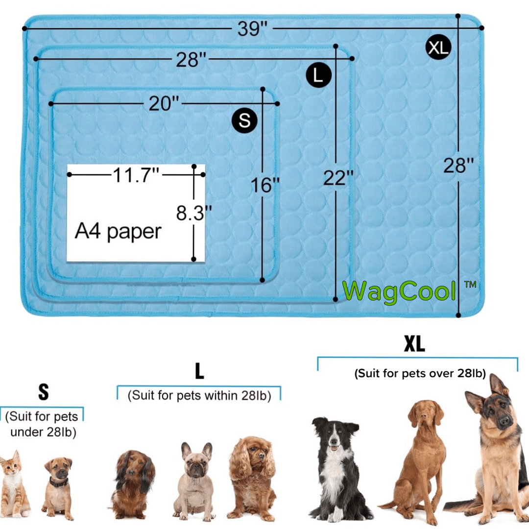 Offrez à votre animal un havre de fraîcheur avec ce tapis auto-refroidissant. Indispensable contre la chaleur.