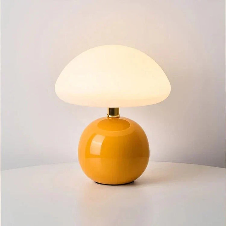 Lampe de table champignon LED tactile, réglage facile de l'éclairage, pour un confort maximal.