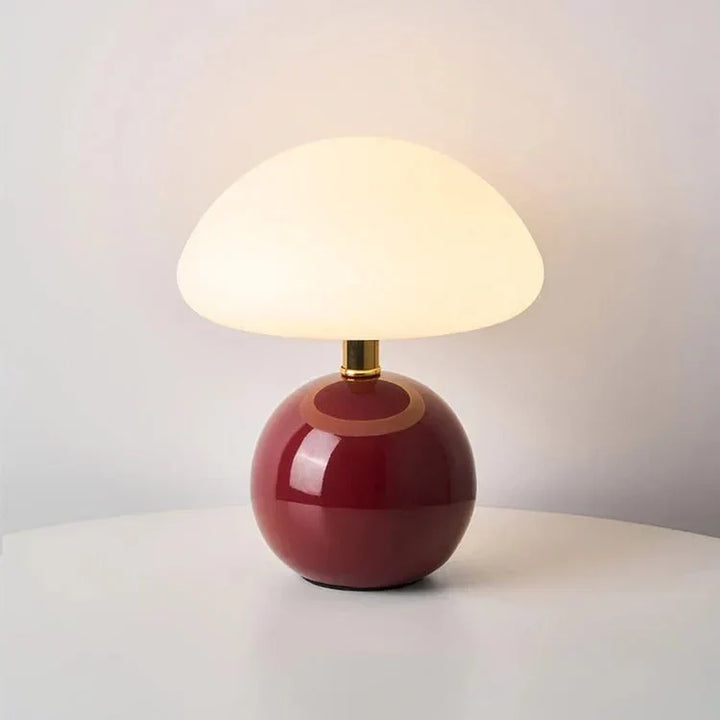 Lampe champignon LED réglable, apportant une touche design et lumineuse à votre décoration intérieure.