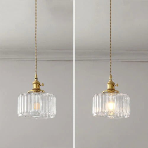 Luminaire élégant Ottilia en verre, design intemporel pour salon, chambre, cuisine.