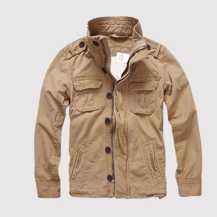 Veste homme chic à poches, design intemporel et confortable pour superposer durant l'automne-hiver.