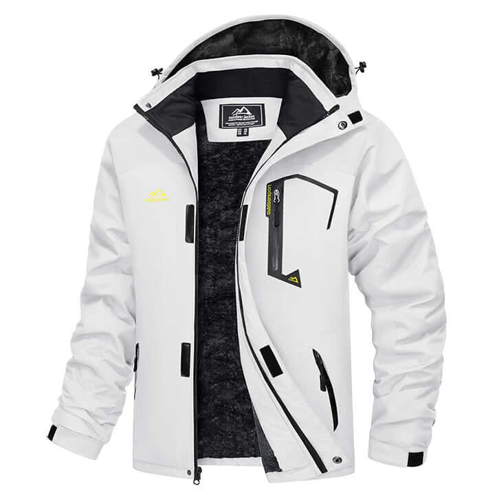Veste performance homme, imperméable et respirante, pour le ski, snowboard et sports d'hiver extrêmes.