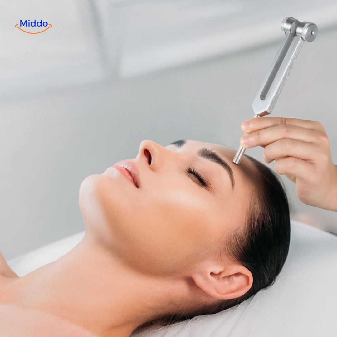 Diapason ZenTonic pour relaxation profonde, équilibre énergétique et bien-être. Outil de guérison vibratoire.