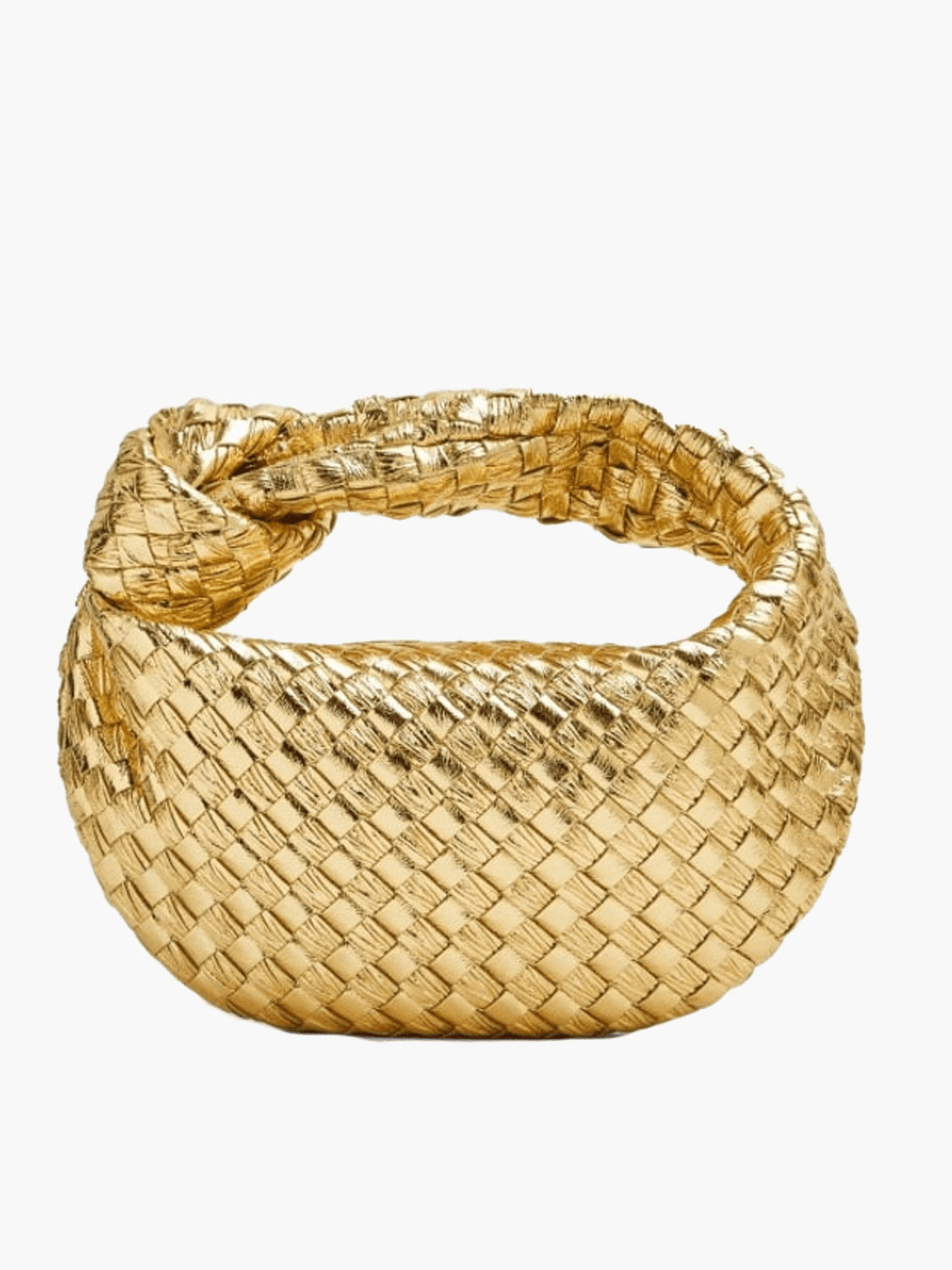 Sac femme compact tressé, design sophistiqué, accessoire parfait pour un look raffiné.