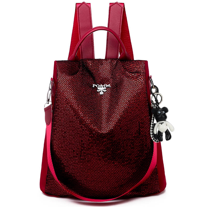 Sac à dos de voyage anti-vol pour femme, sécurisé et résistant à l'eau, un compagnon fiable pour vos déplacements.