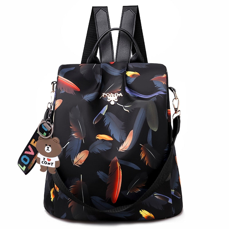 Sac à dos femme élégant, spacieux et organisé, avec fonction anti-vol pour une tranquillité d'esprit quotidienne.