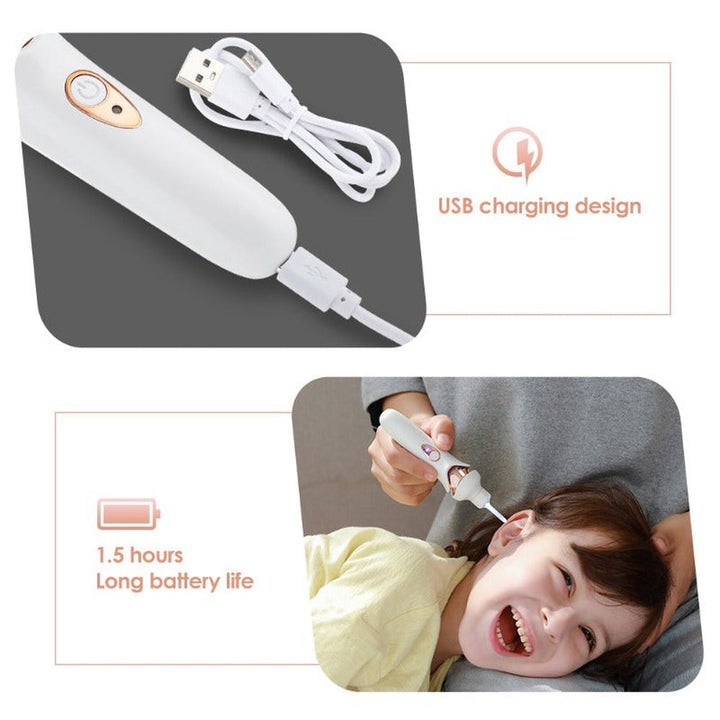 Kit d'extraction de cérumen indolore, conçu pour une hygiène auriculaire optimale et sécurisée à la maison.